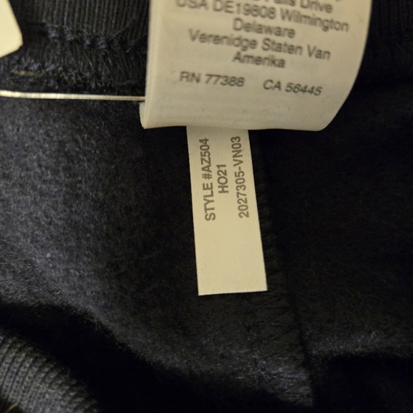 NWT Crewcuts Cozy Fleece Sweatpants Navy Blue With Stars Size XL - Picture 4 of 4